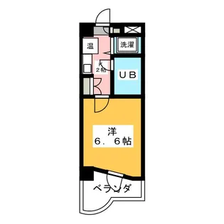 ファーストスプリング【5階】の間取り