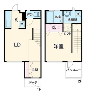 千葉県柏市若柴【一戸建】の間取り