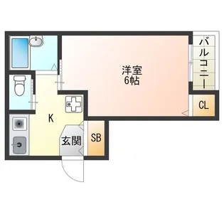 プランドールフクシマ【3階】の間取り