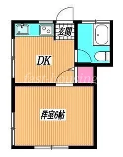 野中荘【2階】の間取り