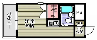 プラスパー東雲【8階】の間取り