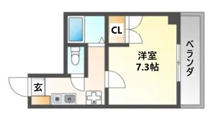 グレース栄【3階】の間取り