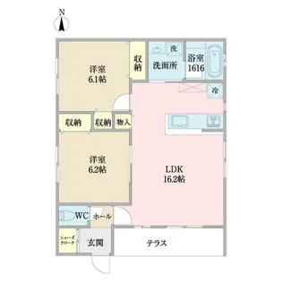 愛知県あま市七宝町鯰橋6【一戸建】の間取り