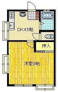 アートリバービュー【1階】の間取り