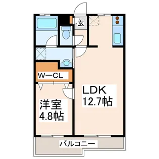 Alivio【3階】の間取り