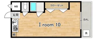 セジュールつるみ【2階】の間取り