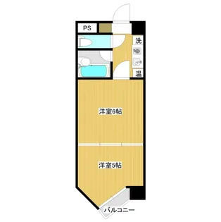 バリュー大和町【3階】の間取り