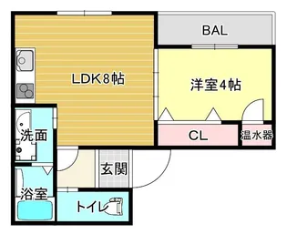 F mirai Dolly【3階】の間取り