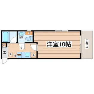 パレット【2階】の間取り