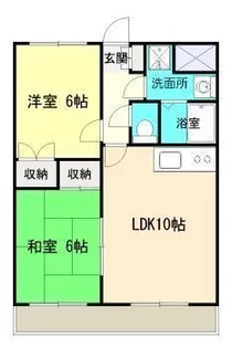 ラ・ルミエール永楽【2階】の間取り
