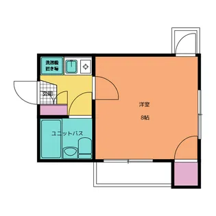 1Kの間取り画像