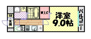 グレイス難波南【6階】の間取り