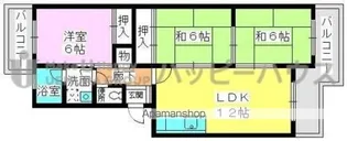 福岡県福岡市東区唐原3【マンション】の間取り