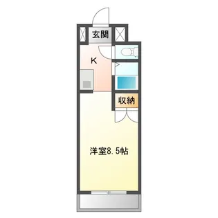 エーリセピアI【2階】の間取り