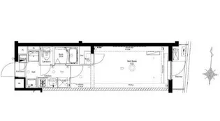 東京都北区西が丘2【マンション】の間取り