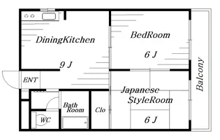 グレースタカハシ【4階】の間取り