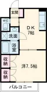 S・FIELD76【2階】の間取り