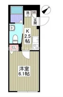 東京都葛飾区東金町2【アパート】の間取り
