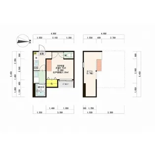 GREEN ACE【2階】の間取り