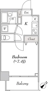 東京都港区白金台2【マンション】の間取り
