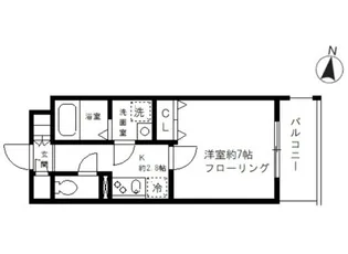 東京都江東区亀戸6【マンション】の間取り