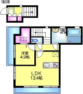 東京都江戸川区西瑞江3【一戸建】の間取り