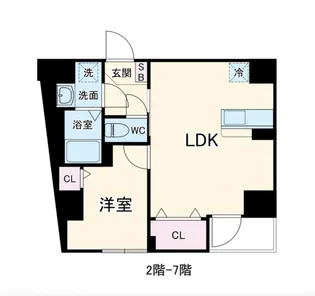 平成レジデンス【3階】の間取り