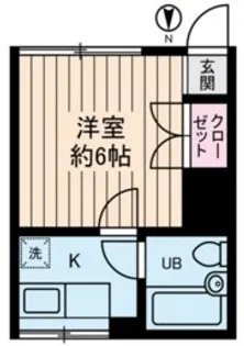 シーガルハイツ南大塚【1階】の間取り