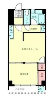 東京都葛飾区白鳥2【マンション】の間取り