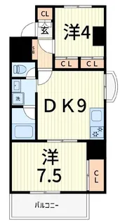 グリーンハイツ金町【3階】の間取り