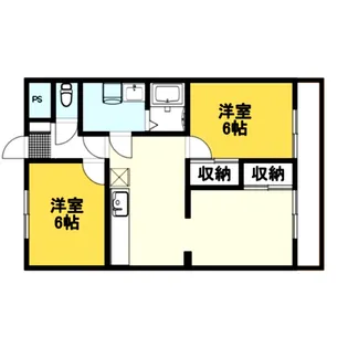 群馬県伊勢崎市東本町【アパート】の間取り