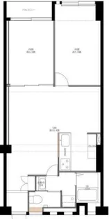 上板橋ハウス【6階】の間取り