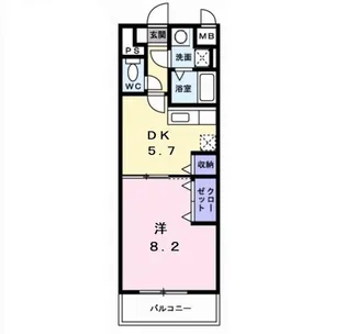 兵庫県神戸市垂水区下畑町【マンション】の間取り