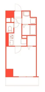 ライブロック湘南【5階】の間取り