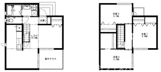 福岡県大野城市乙金東1【一戸建】の間取り
