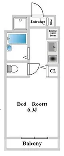 ロイヤルコート【2階】の間取り