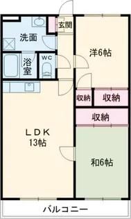 エーデルハイム【2階】の間取り