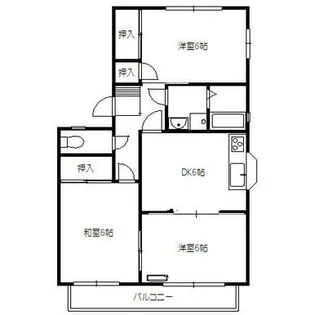 ファミール壱番館【2階】の間取り