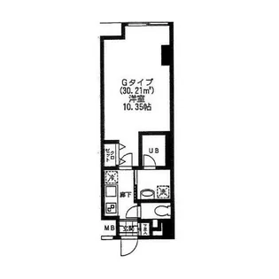 バレーヌ大森山王の間取り