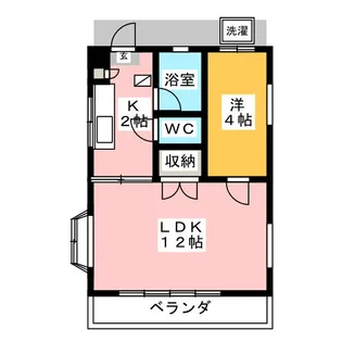 エスポワール【3階】の間取り