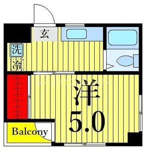 アミューズV【3階】の間取り