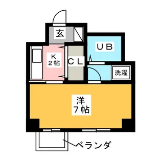 晴嵐荘【3階】の間取り