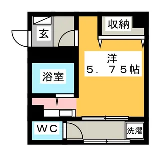ユリエヴナ目白【1階】の間取り