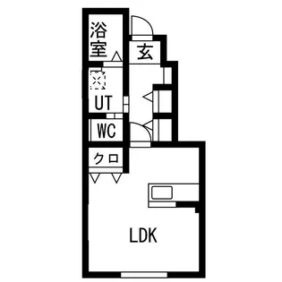 TエステートIII【1階】の間取り