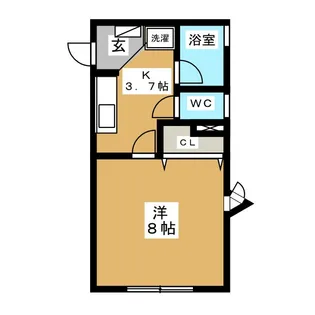 プレセンテ青森【2階】の間取り