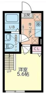 東京都八王子市東中野【アパート】の間取り