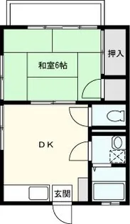 メゾンアベ【2階】の間取り