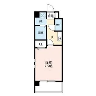 愛知県名古屋市中村区上米野町3【マンション】の間取り
