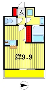 千葉県船橋市本町7【マンション】の間取り