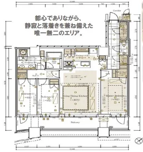 三田ガーデンヒルズ ウエストヒル【6階】の間取り